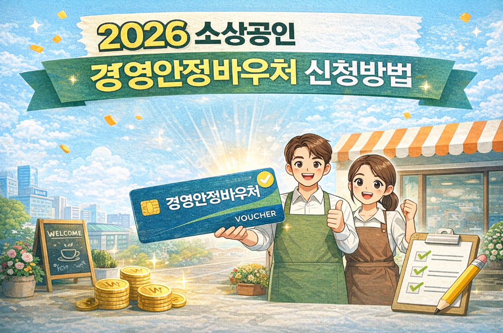 2026 소상공인 경영안정바우처 100% 받는 신청방법
