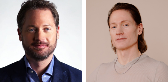 브라이언 존슨이 블루프린트 프로젝트를 시작하기 전의 모습(왼쪽)과 시작한 이후의 모습(오른쪽)을 비교한 사진