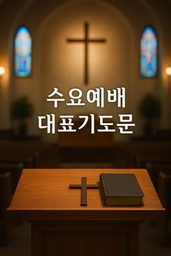 8월 수요예배 대표기도문 모음 Best 4 정리_23