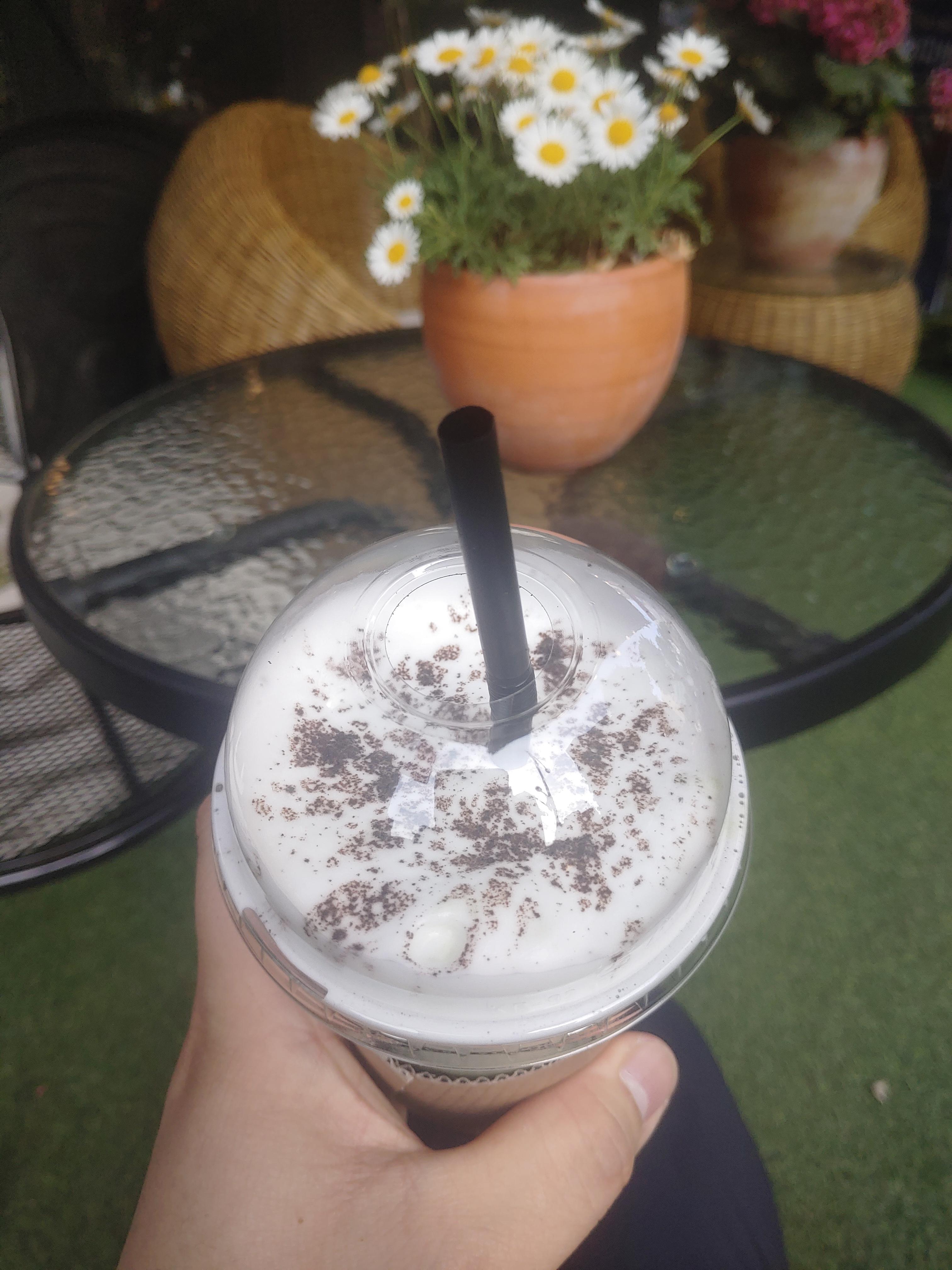 부평카페 아뜰리에의 말차라떼