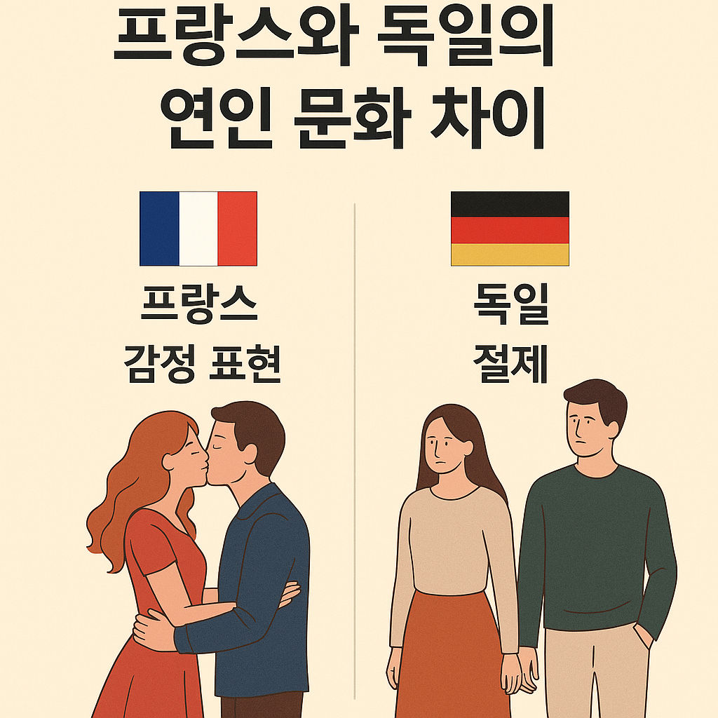프랑스와 독일 연인 문화 차이