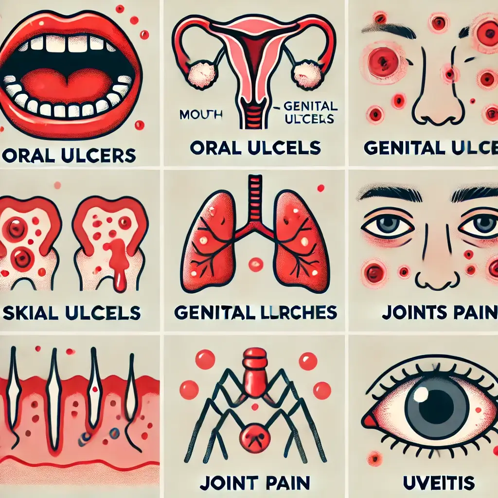 베체트병의 주요 증상