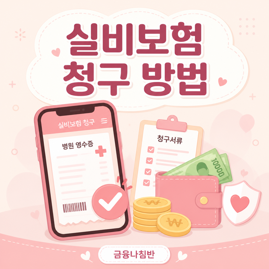 실비보험 청구 방법
