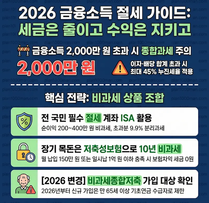 비과세 상품 인포그래픽