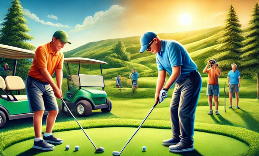 파크골프에서 스코어 올리는 방법