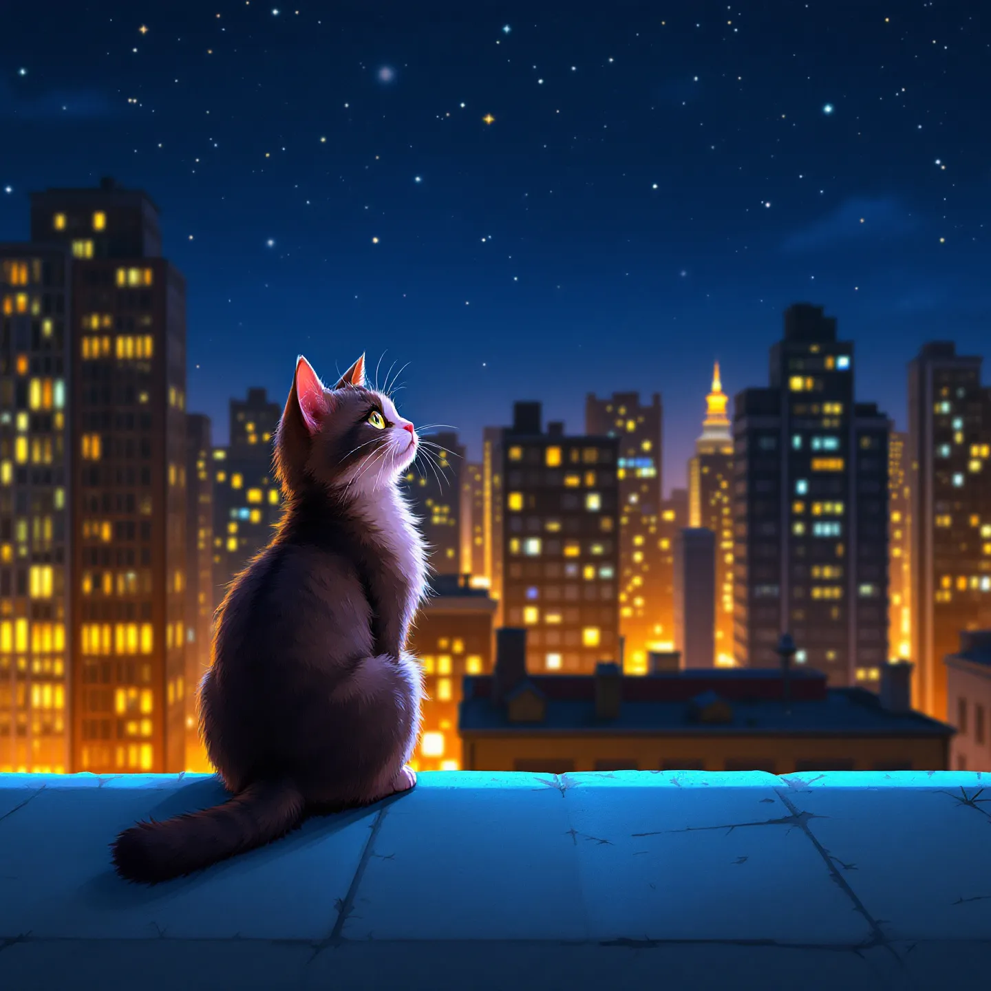 독립적인 성격의 고양이