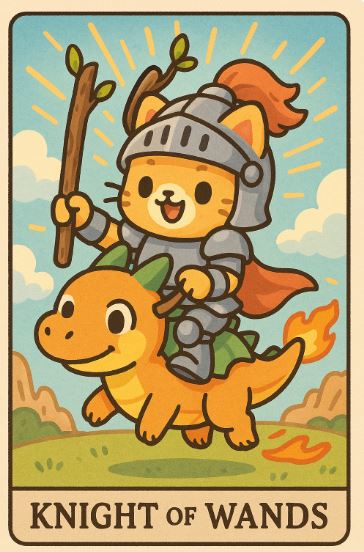 Knight of Wands (완드 나이트)