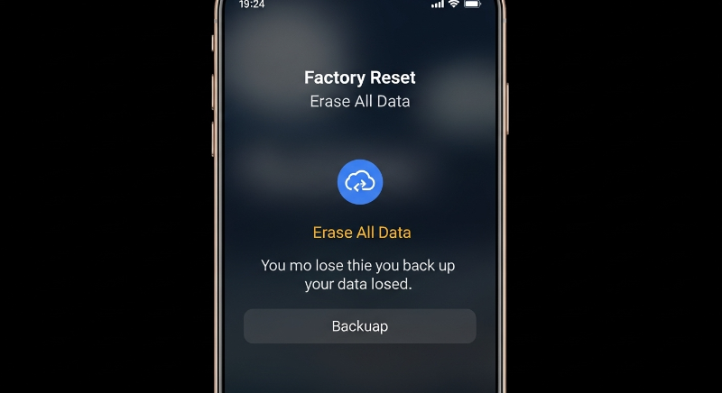 초기화 (최후의 수단)