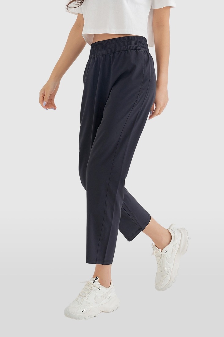 이지 에어쿨링 슬랙스 블랙네이비