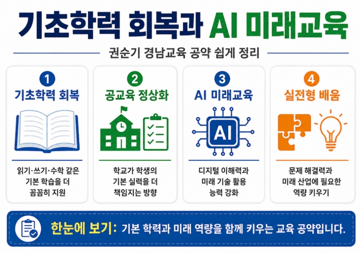 권순기 경남교육감 당선자 프로필&middot;공약 쉽게 정리