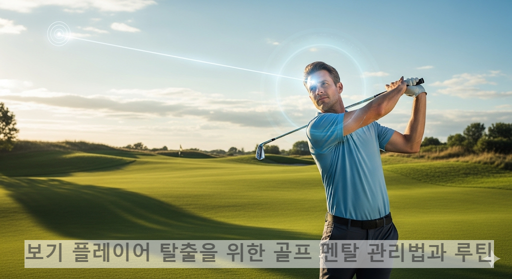 보기 플레이어 탈출을 위한 골프 멘탈 관리법과 루틴