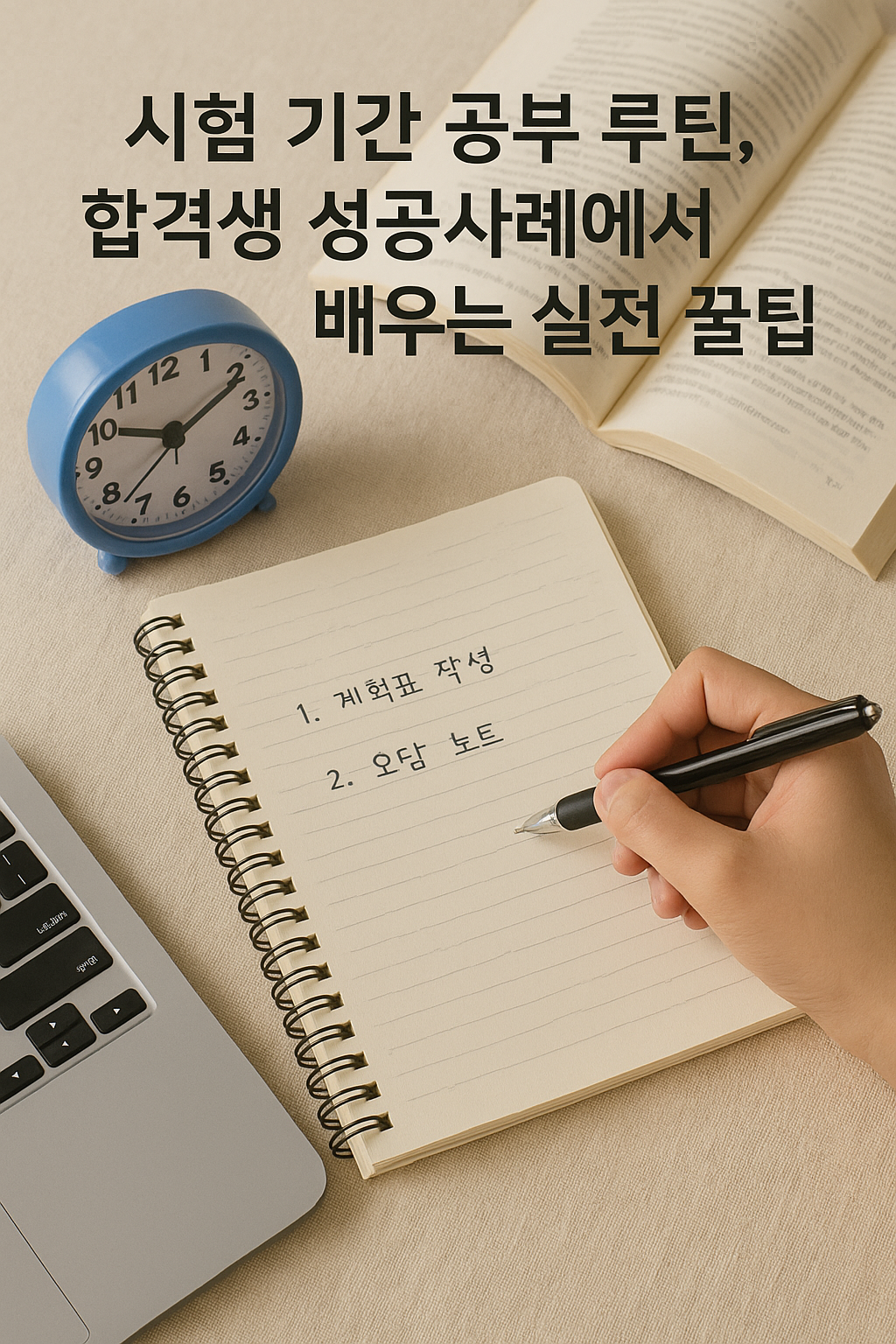 시험 기간 공부 루틴, 합격생 성공사례에서 배우는 실전 꿀팁