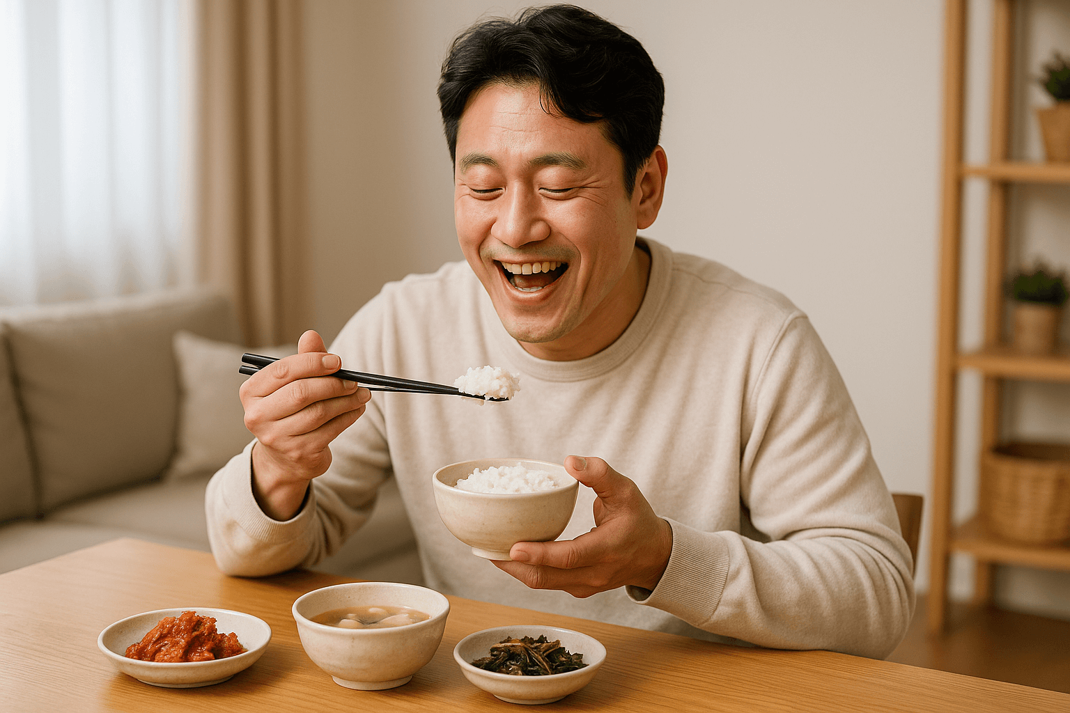 40대 남성 음식-사진