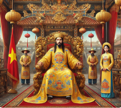 베트남의 왕족과 관련된 사진