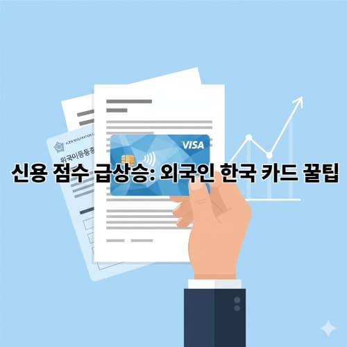 [2026 최신] 외국인 신용카드 발급 조건 및 서류 완벽 정리