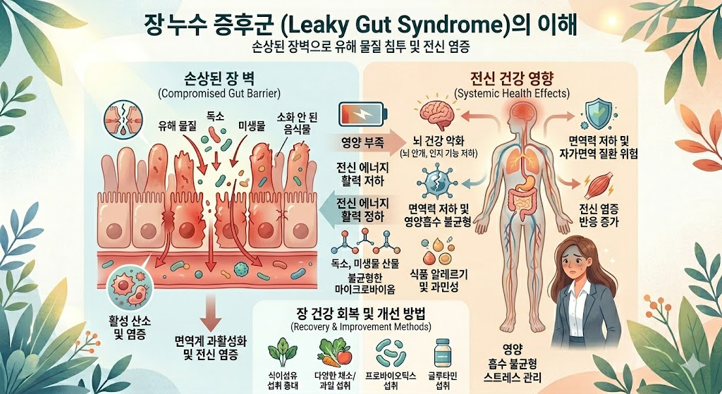 장 누수 증후군: 폴리페놀 치유의 과학적 원리