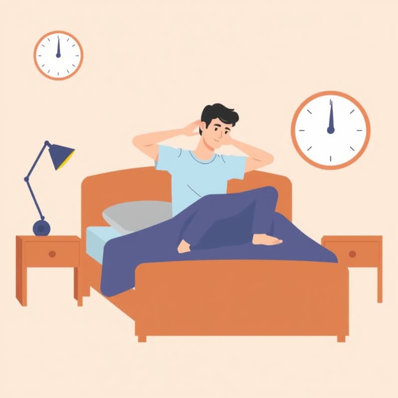 기상 후 10분간 천천히 활동 시작 – 바로 일어나지 말고, 스트레칭