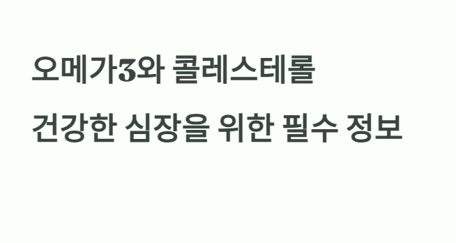 오메가3와 콜레스테롤