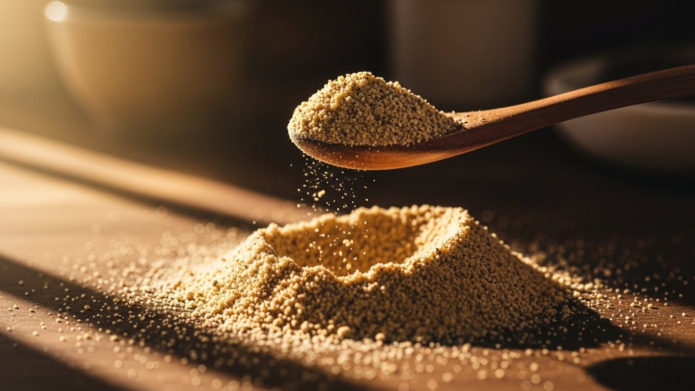 들깨가루공복섭취