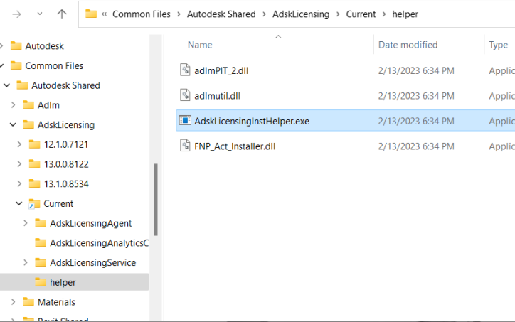 Autodesk 2020 및 상위버전 설치 방식은 다음과 같습니다