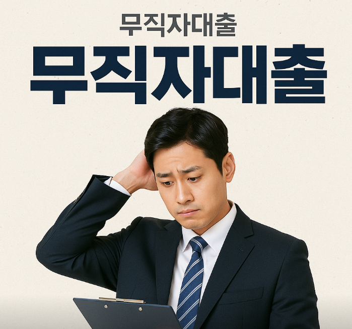 무직자 대출 이미지