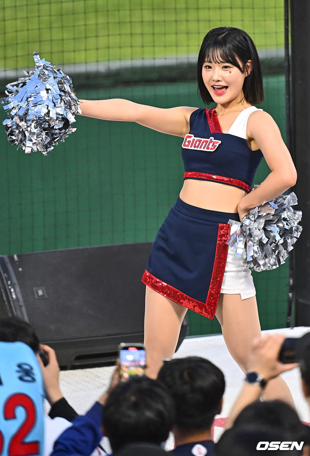 최홍라 치어리더 롯데 사직구장 응원