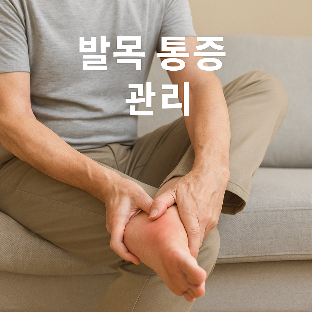 나이 들수록 심해지는 발목 통증 🦶 이렇게 관리하세요