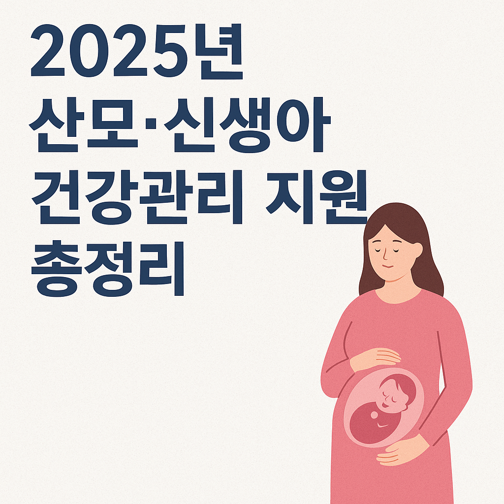 2025 산모 신생아 지원제도