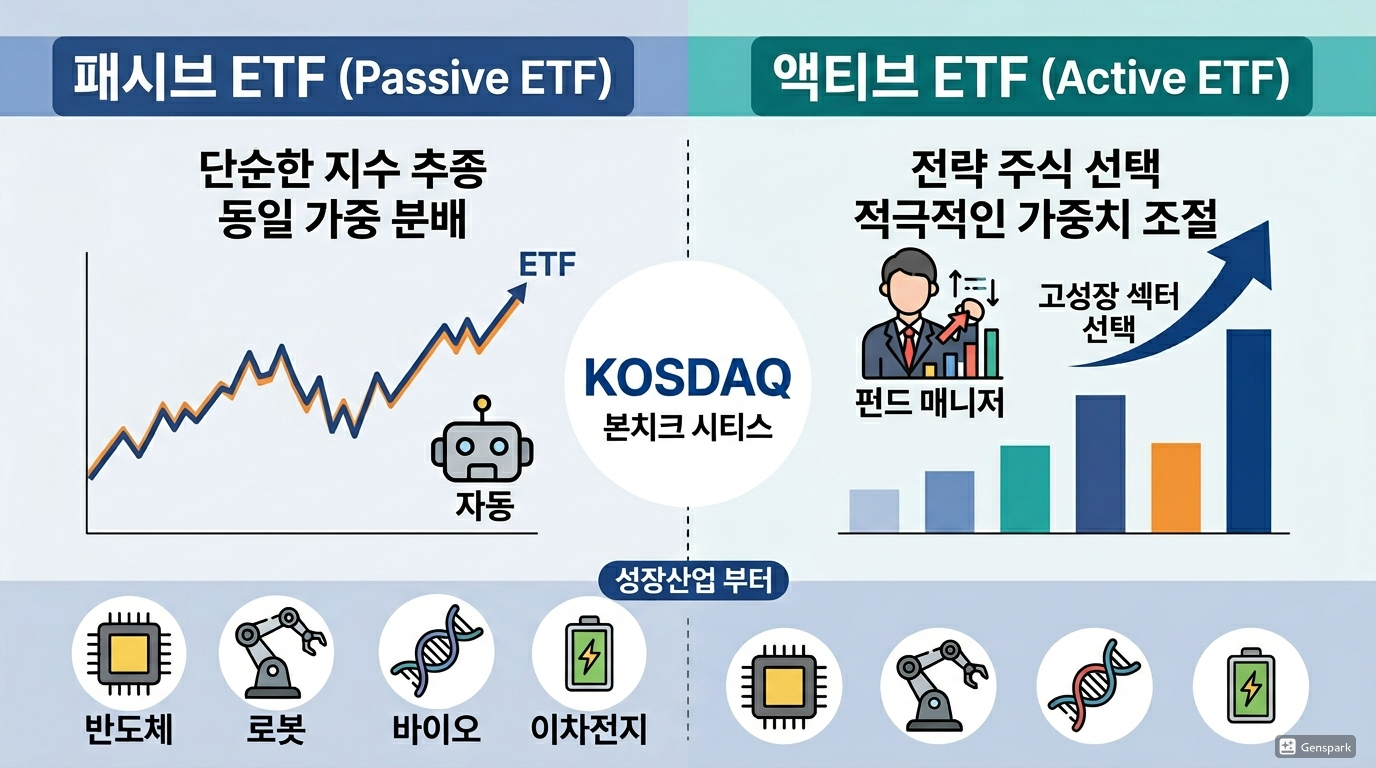 코스닥 액티브 ETF란 무엇인가