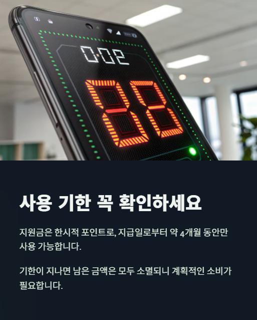 사용 기간 꼭 확인하세요