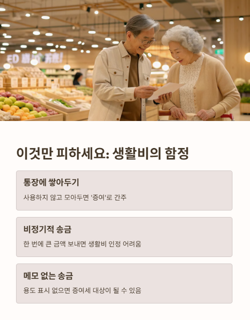 이것만 피하세요 생활비의 함정