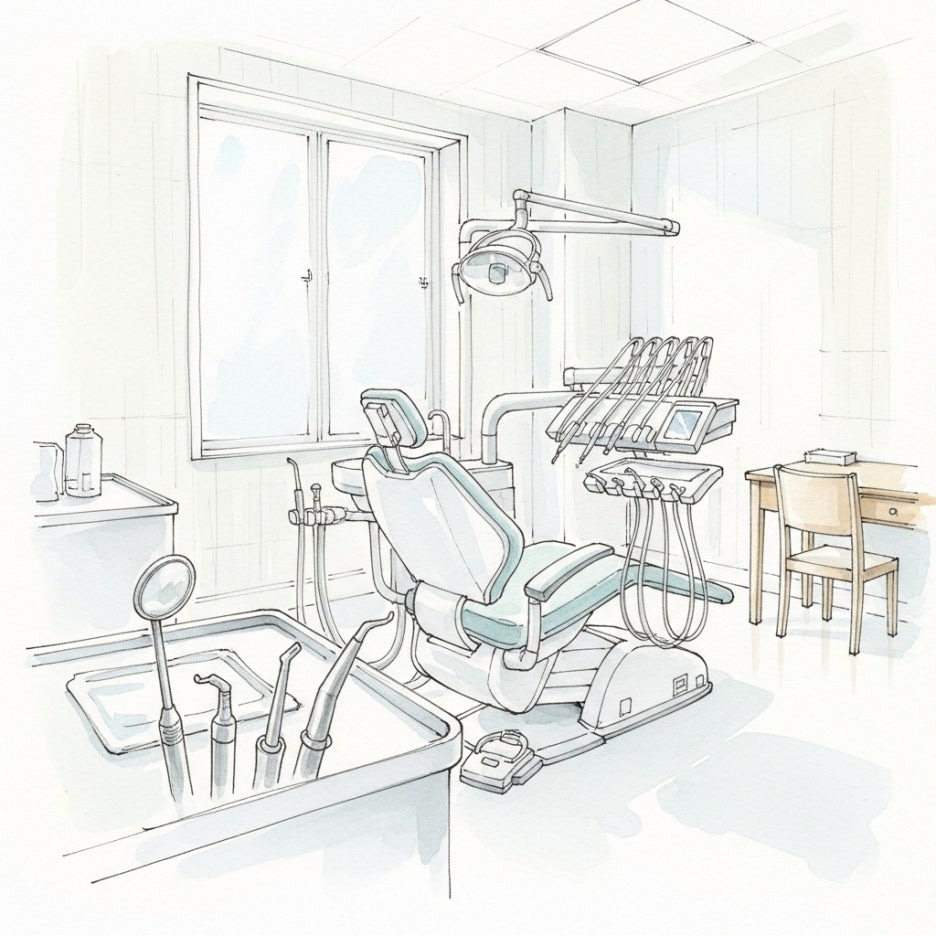 깨끗하고 편안한 분위기의 진료실 모습