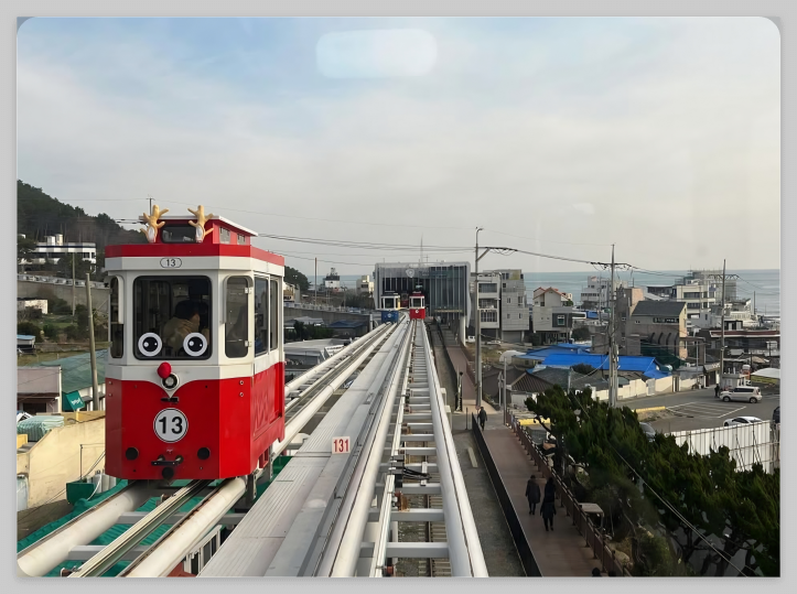 다음에도 또 타고 싶은 스카이캔슐 모습