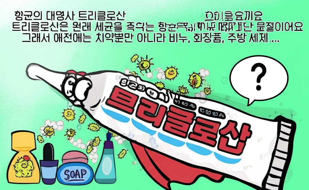 치약 속 유해 성분 트리클로산 인체 ..