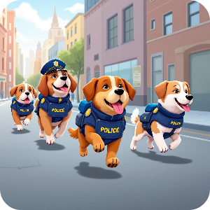 반려견 순찰대 이미지