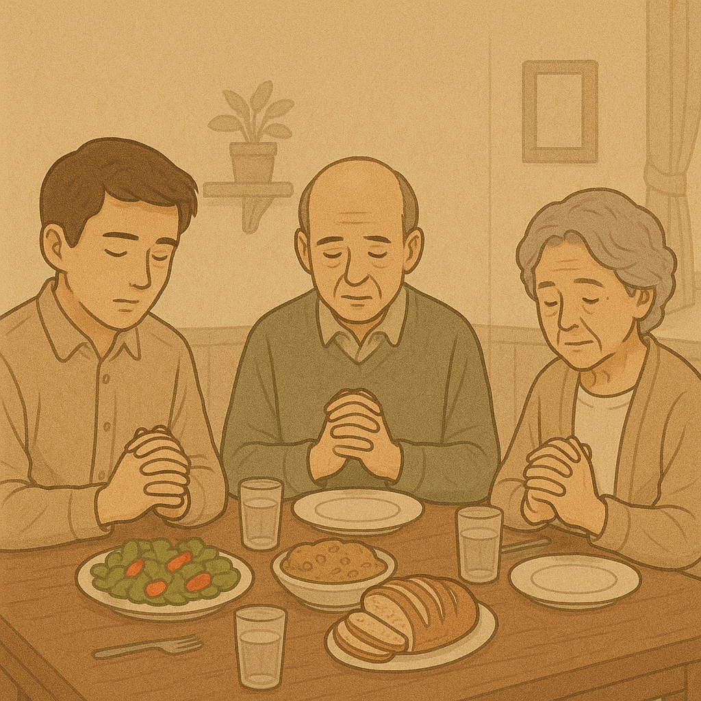 구역예배 식사 기도