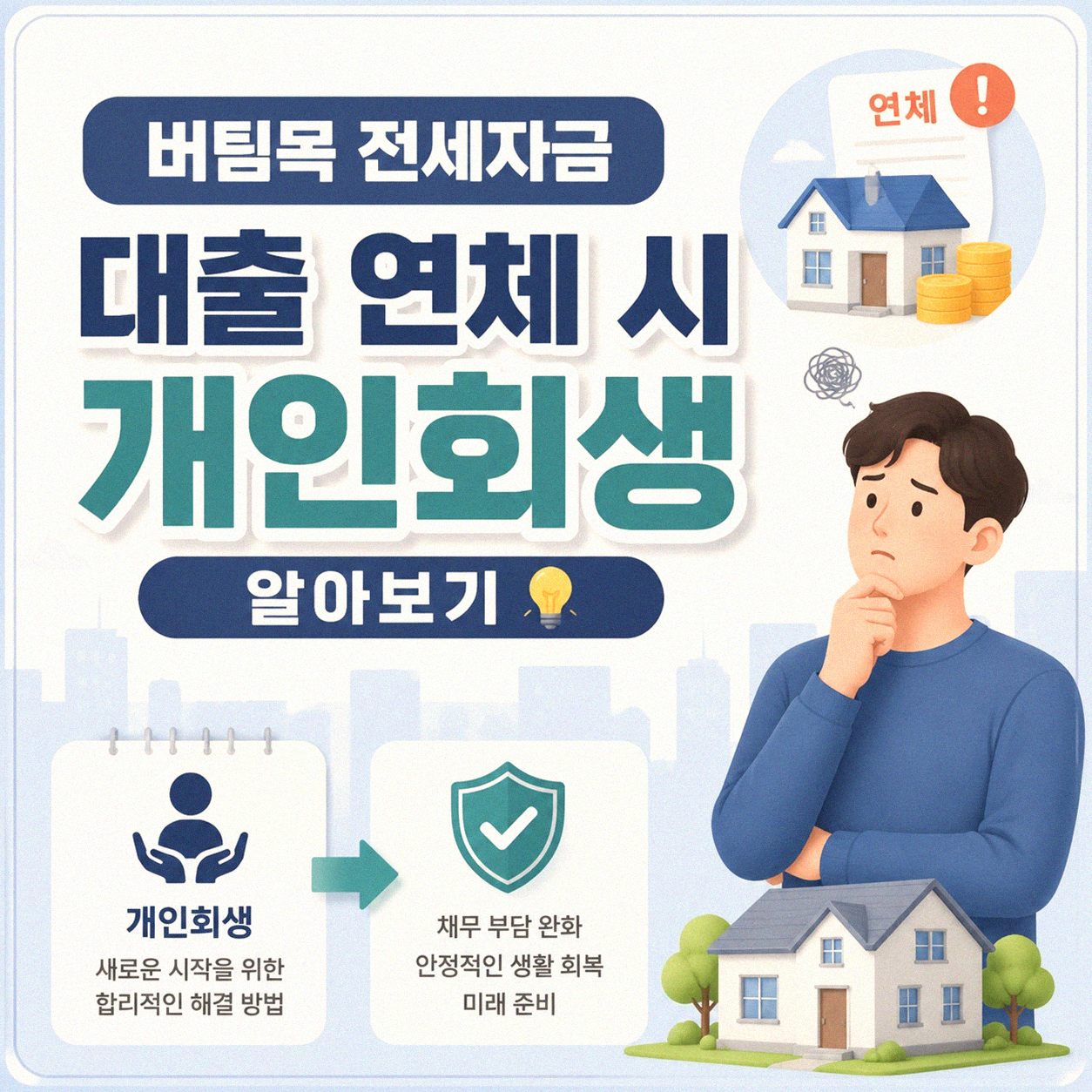 버팀목 전세자금 대출 빚, 개인회생 신청 가능할까요