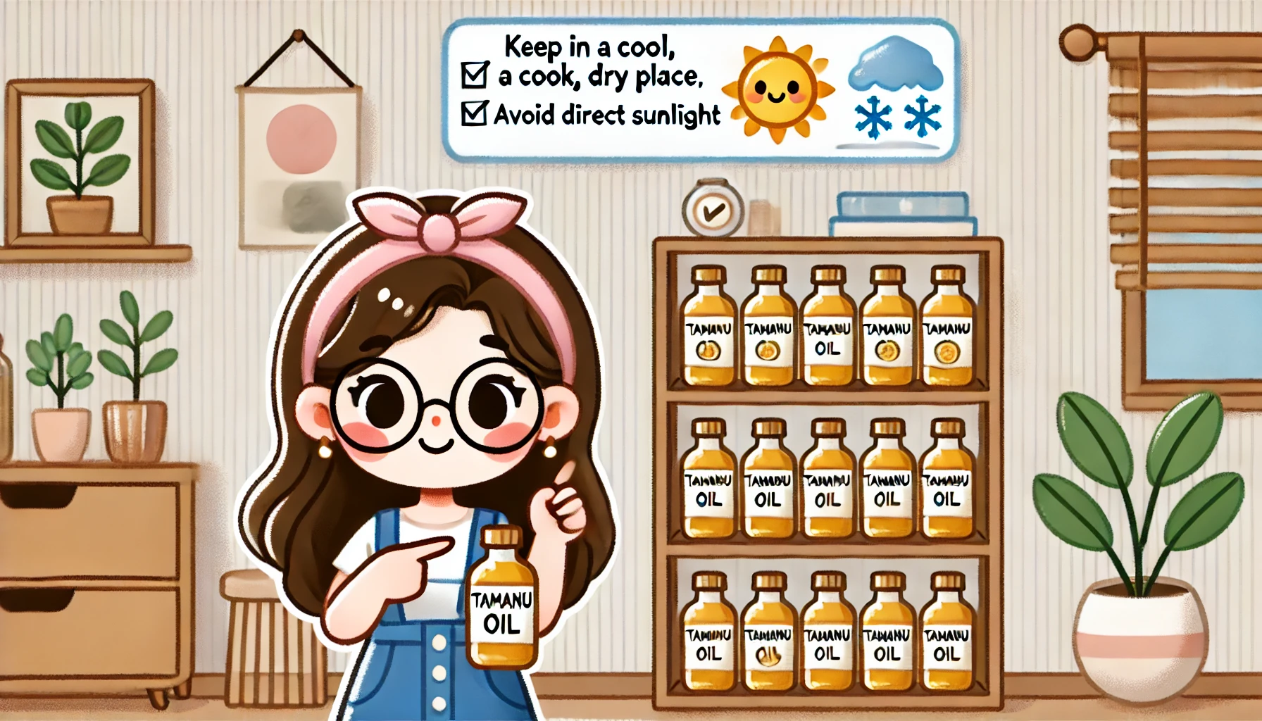 타마누의 보관 방법