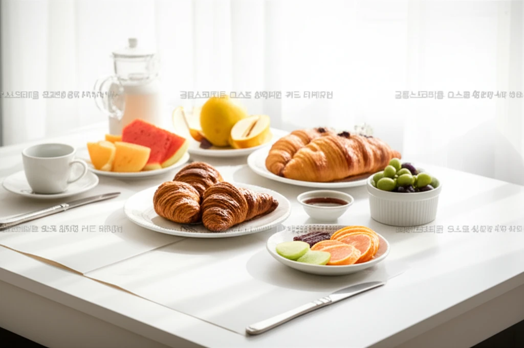 해외 호텔 조식, 영어 주문 두려움 ..