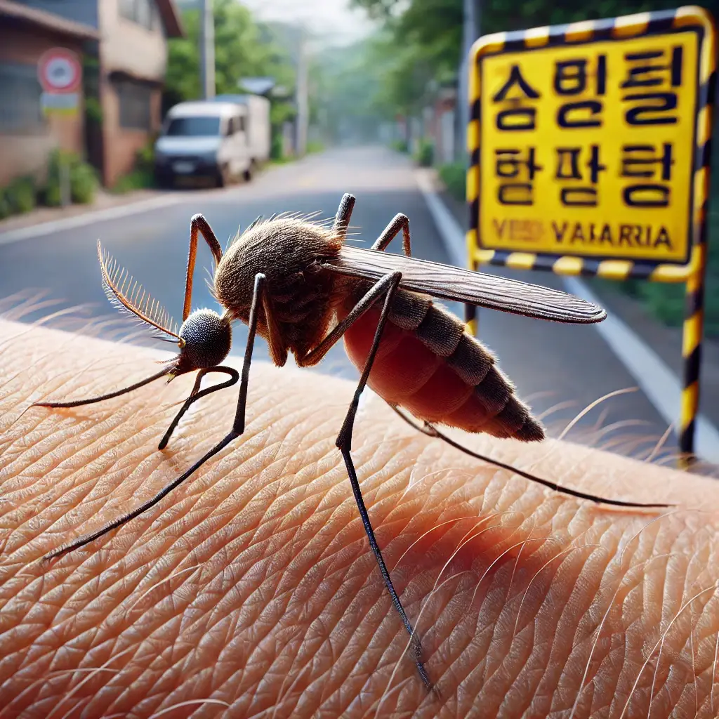 말라리아 모기 생김새 특징 행동특성