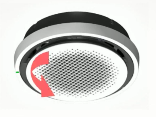 덮개 반시계방향으로 돌려서 빼기