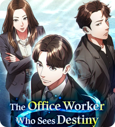 The Office Worker Who Sees Destiny webtoon official thumbnail