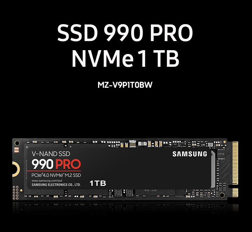 삼성전자 990 PRO M.2 NVMe (1TB) SSD 이야기