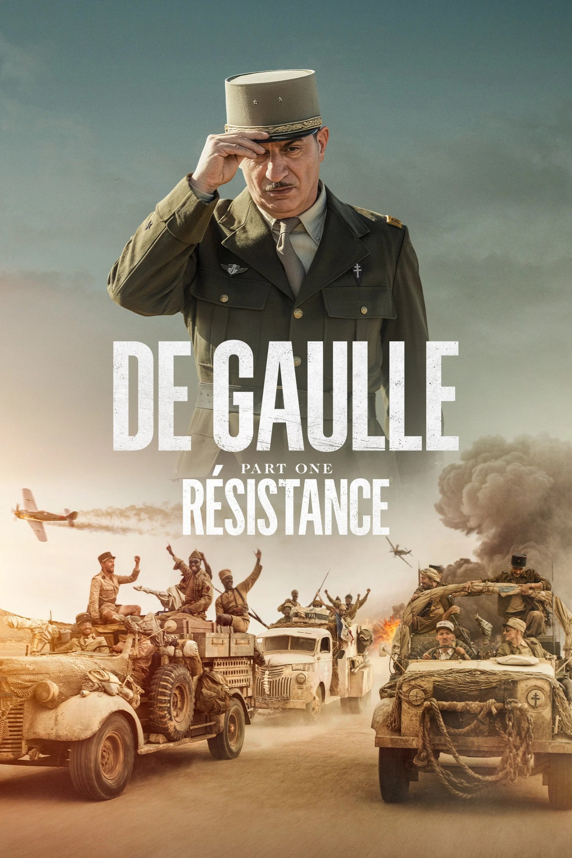 영화 드골: 저항의 시작(De Gaulle: Resistance, 2026) 포스터