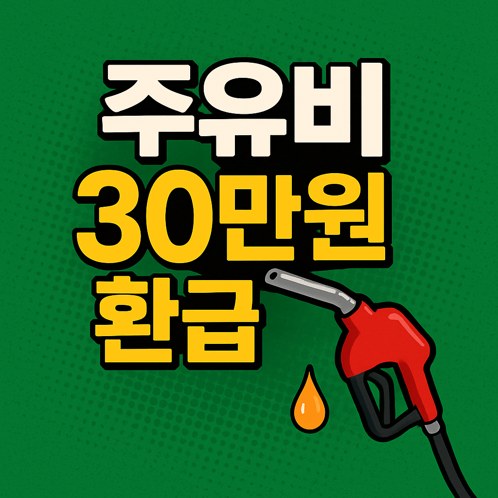 주유비 30만원 환급