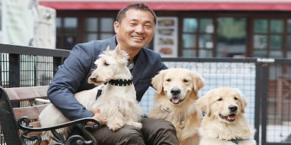 이웅종 훈련사 사진입니다