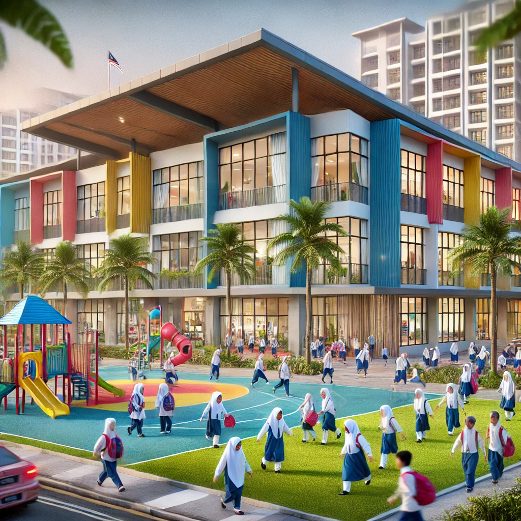 말레이시아 학교와 학생모습