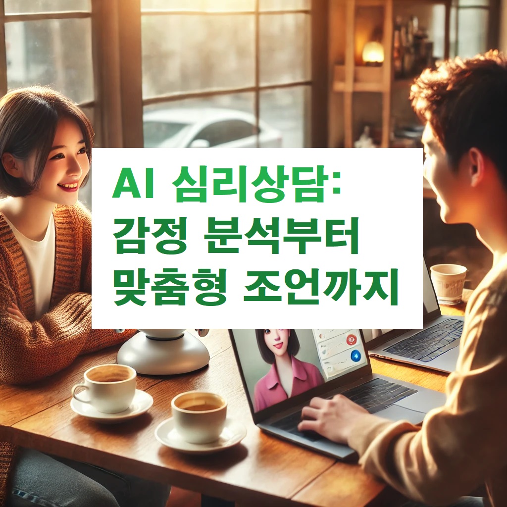 AI 심리상담: 감정 분석부터 맞춤형 조언까지