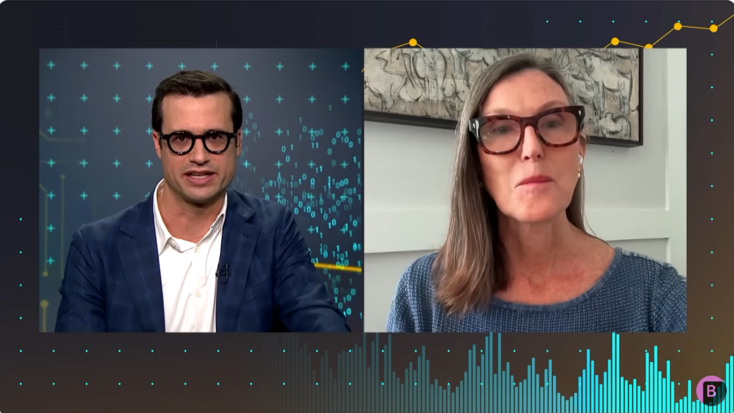 출처 : 블룸버그뉴스. 캐시우드 인터뷰