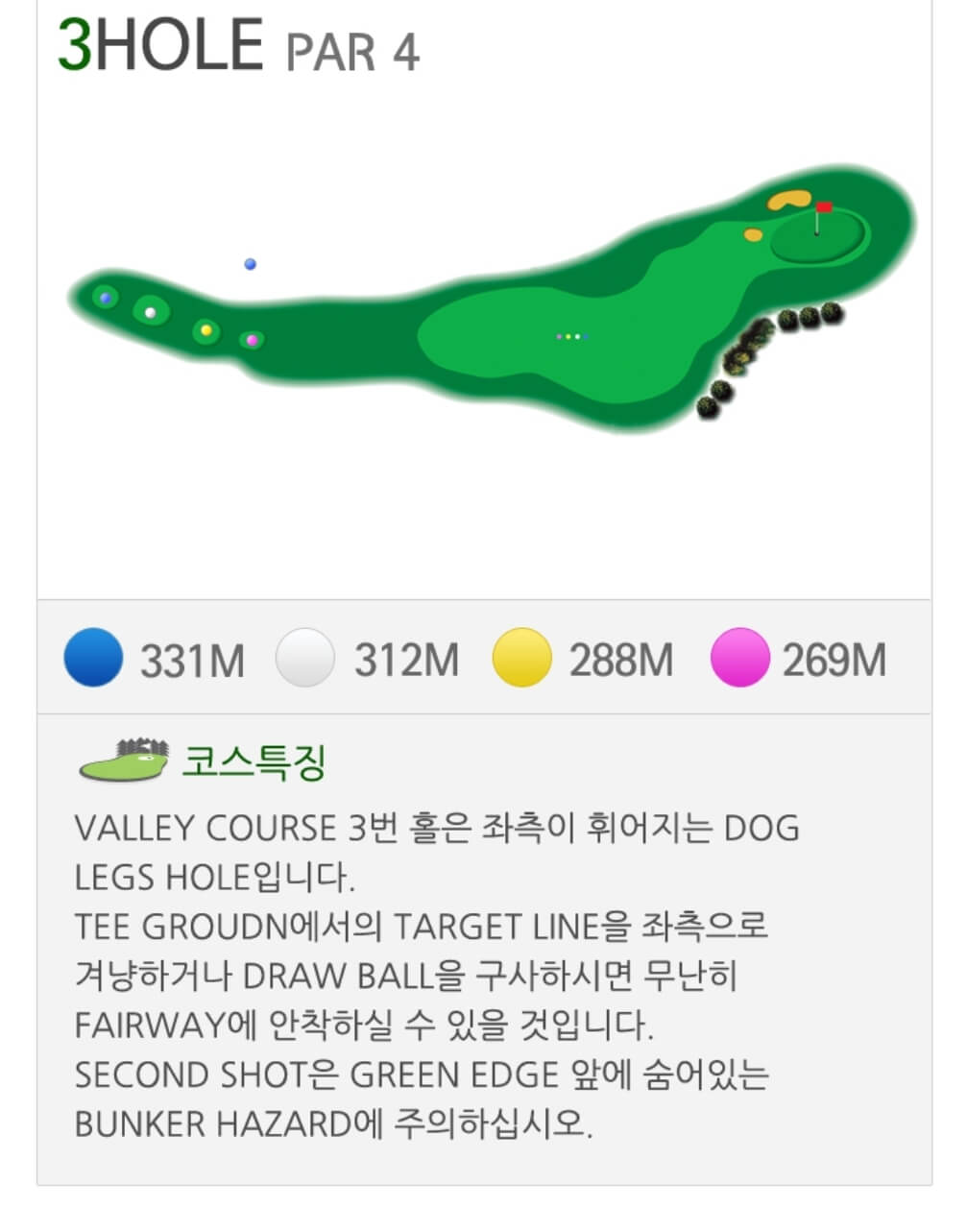 동부산 컨트리클럽 밸리코스 3